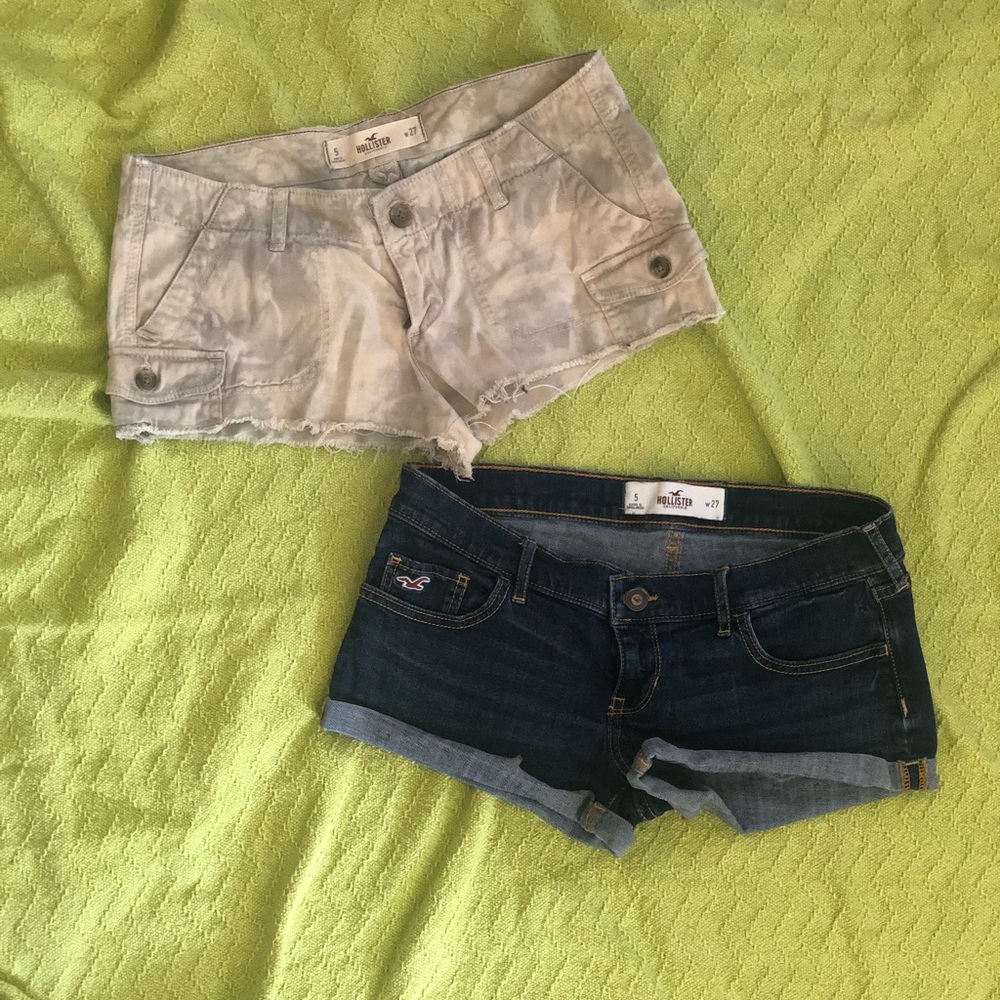 Hollister Jean Shorts 2 pair